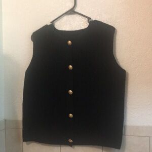 SHEIN Black Sweater Top Size XL